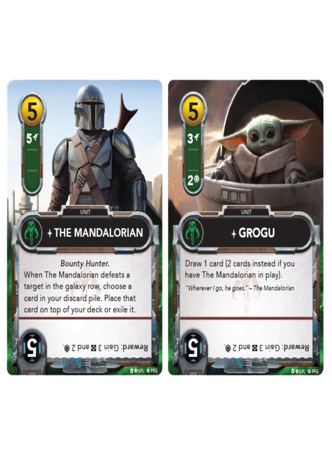 أسمودي لعبة Asmodee Star Wars: The Deckbuilding Game: Mandalorian Faction Pack - العب بشخصيات الماندالوريان، وصائدي الجوائز، والجنود، لعبة استراتيجية للأطفال والكبار، من عمر 12 سنة فما فوق، لاعبان، مدة اللعب 30 دقيقة - Image 4